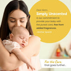 Mother Sparsh Simply Unscented Foaming Baby Face & Body Wash With Natural Oatmeal