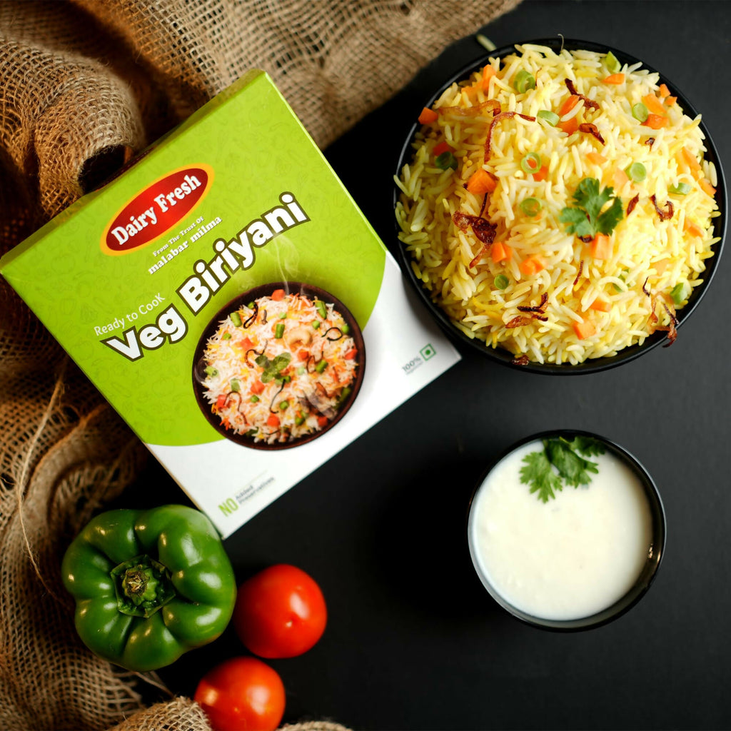 Milma Instant Vegetable Biryani Rice Dish