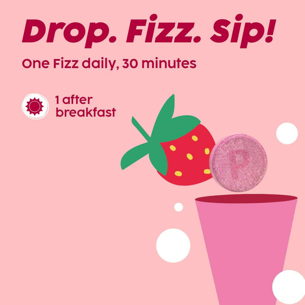 PLIX The Plant Fix Glowy Skin - Drop. Fizz. Sip!
