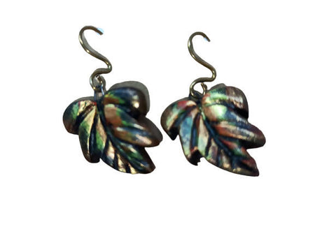 Terracotta Autumn Leaf Green Color Hangings