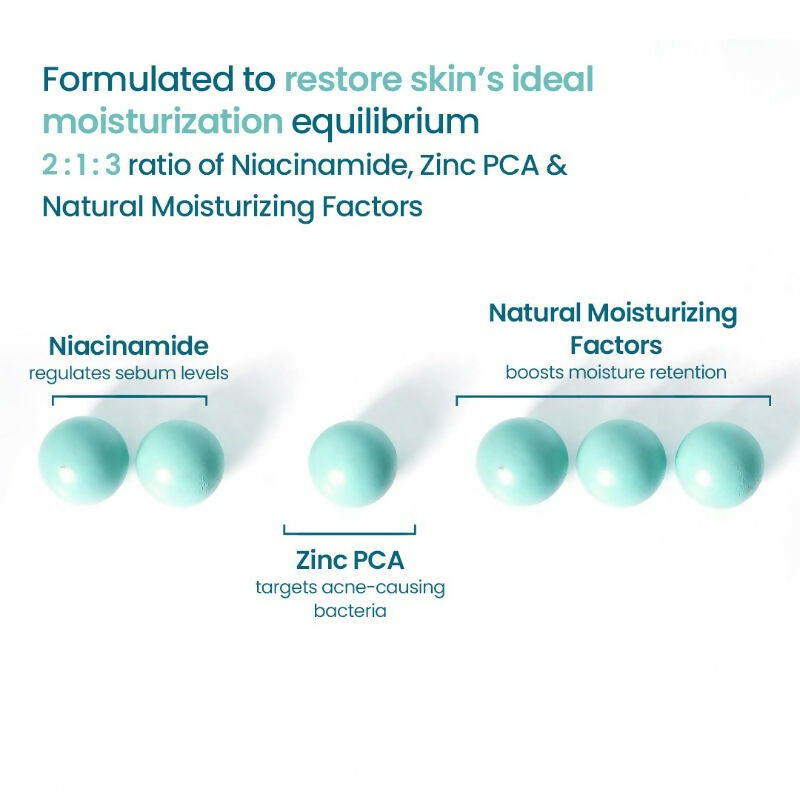 Wishcare 2:1:3 NMF Water Gel Moisturizer for Oily & Sensitive Skin, Oil-Free - Distacart