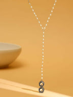 Beaded Kundan Necklace - Ruby Raang