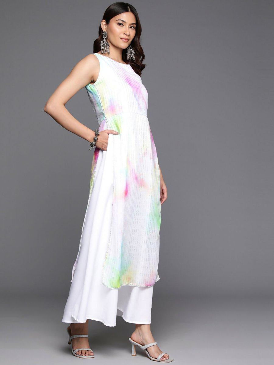 Ahalyaa Women's Traditional wear Ethnic Dress - Multi Color - Distacart