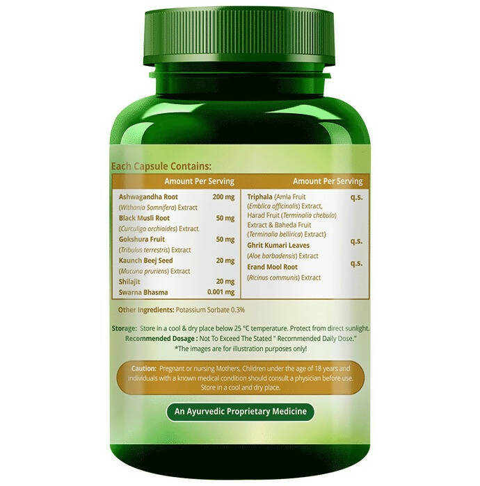 Himalayan Organics Ashwagandha Gold+ Capsules - Distacart