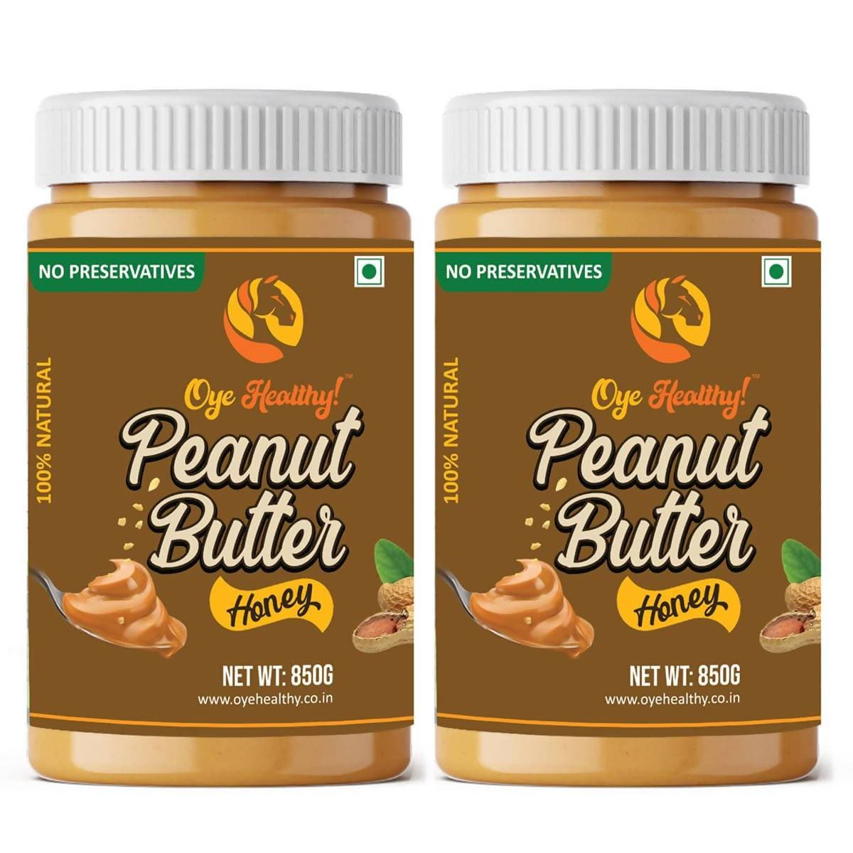 Oye Healthy Peanut Butter Natural Honey