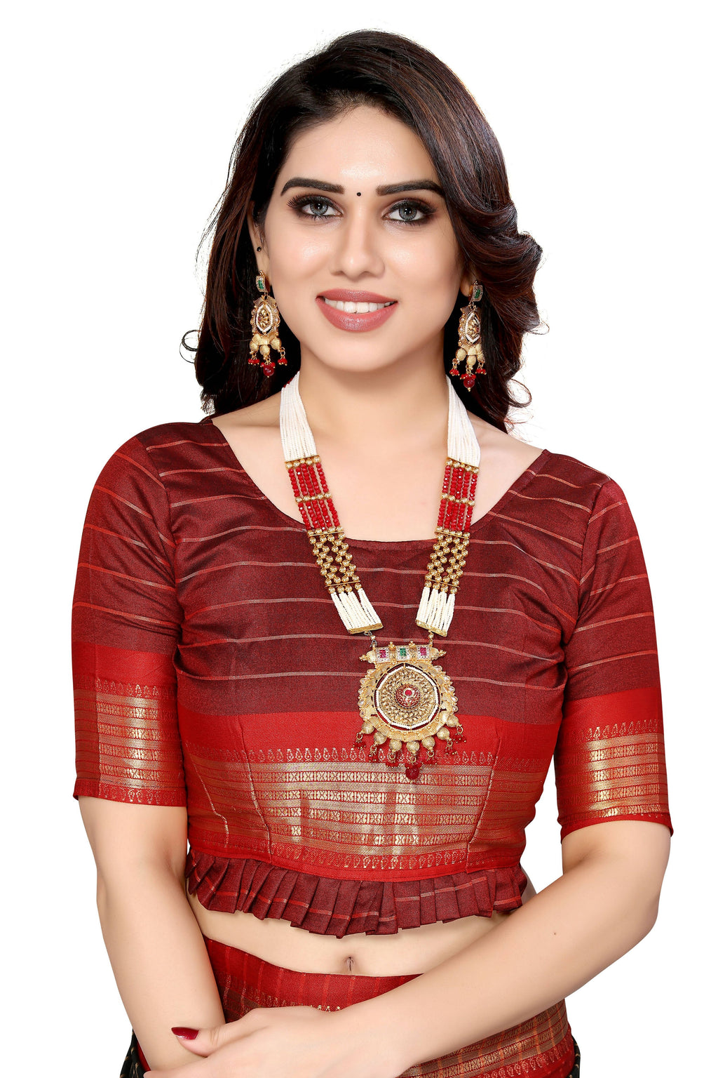 Vamika Weaving Black Cotton Silk Saree - Distacart