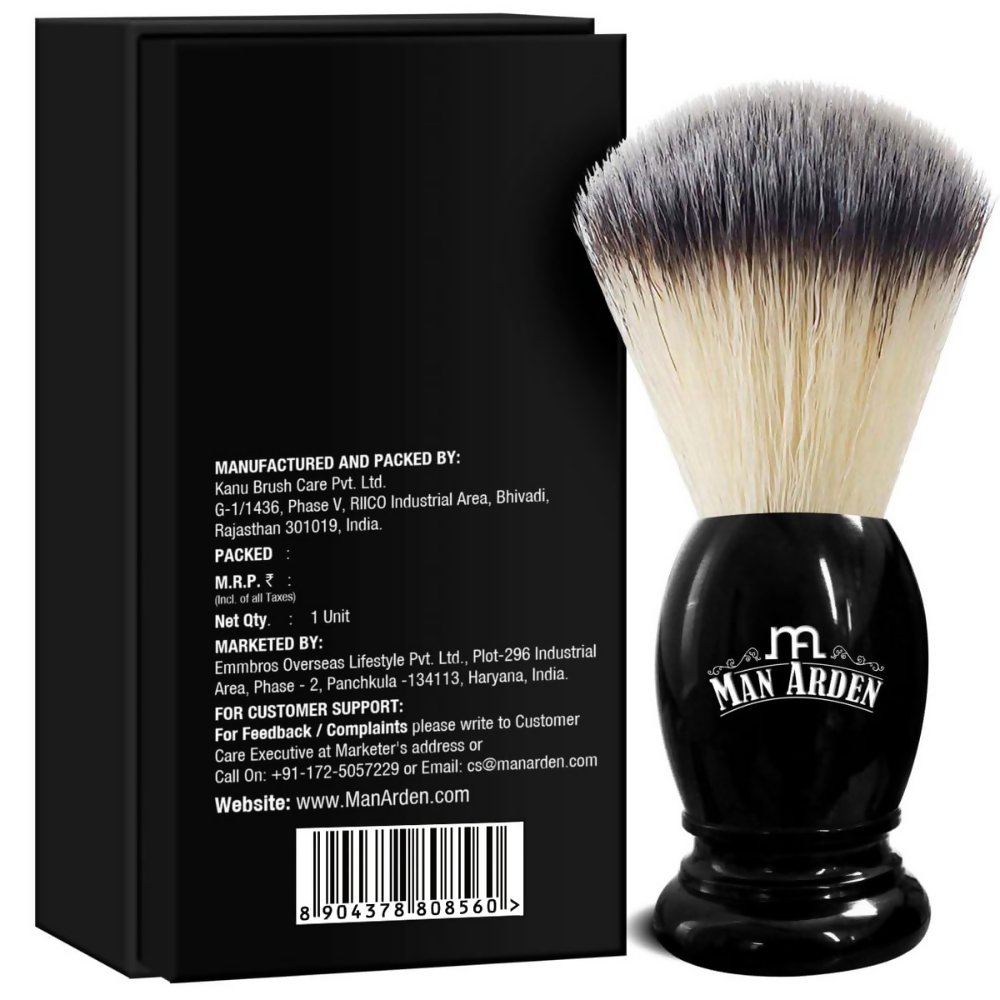Man Arden Premium Shaving Brush With Extra Soft Bristles - Distacart