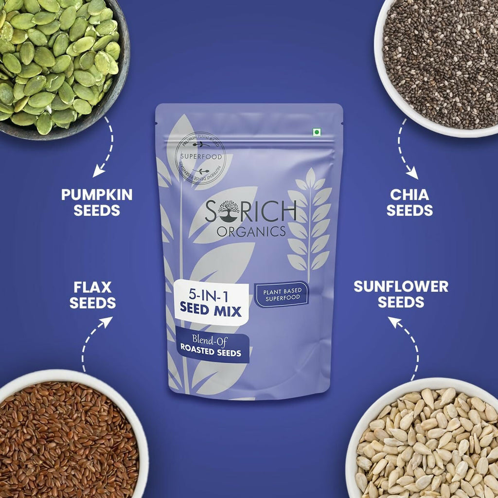 Sorich Organics 5 in 1 Seed Mix - Distacart