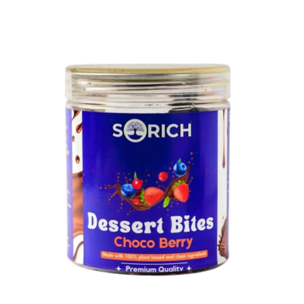 Sorich Organics Dessert Chocolate Berry Fudge Bites - Distacart