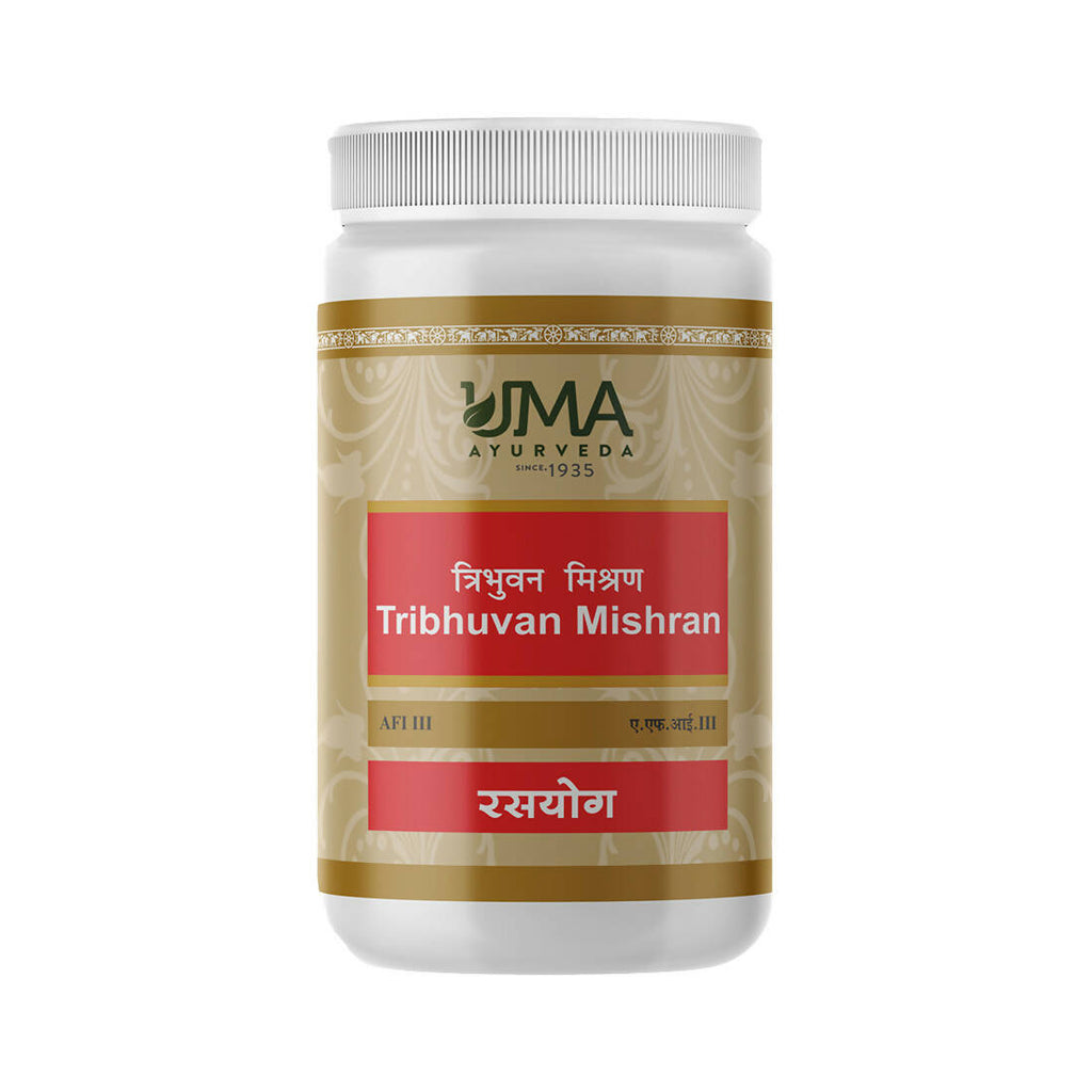 Uma Ayurveda Tribhuvan Mishran Tablets - Distacart