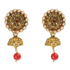 Mominos Fashion Johar Kamal Gold-Plated Brass Finish Kundan Choker For Women (Golden) - Distacart