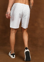Fabmade Urban Dot Linen Shorts