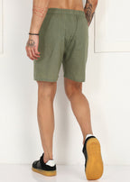 Fabmade Grove Ease Linen Shorts