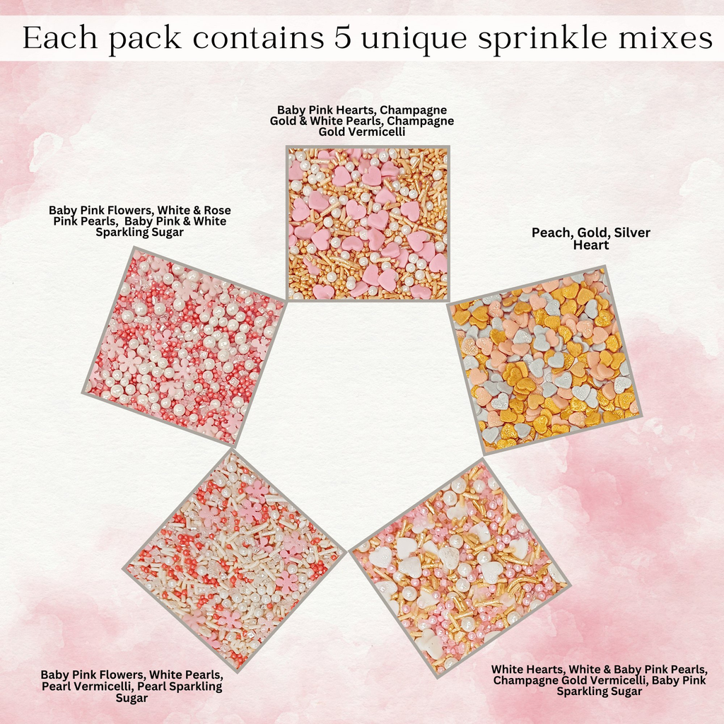 valentine sprinkles vs multipack 18 100 gms