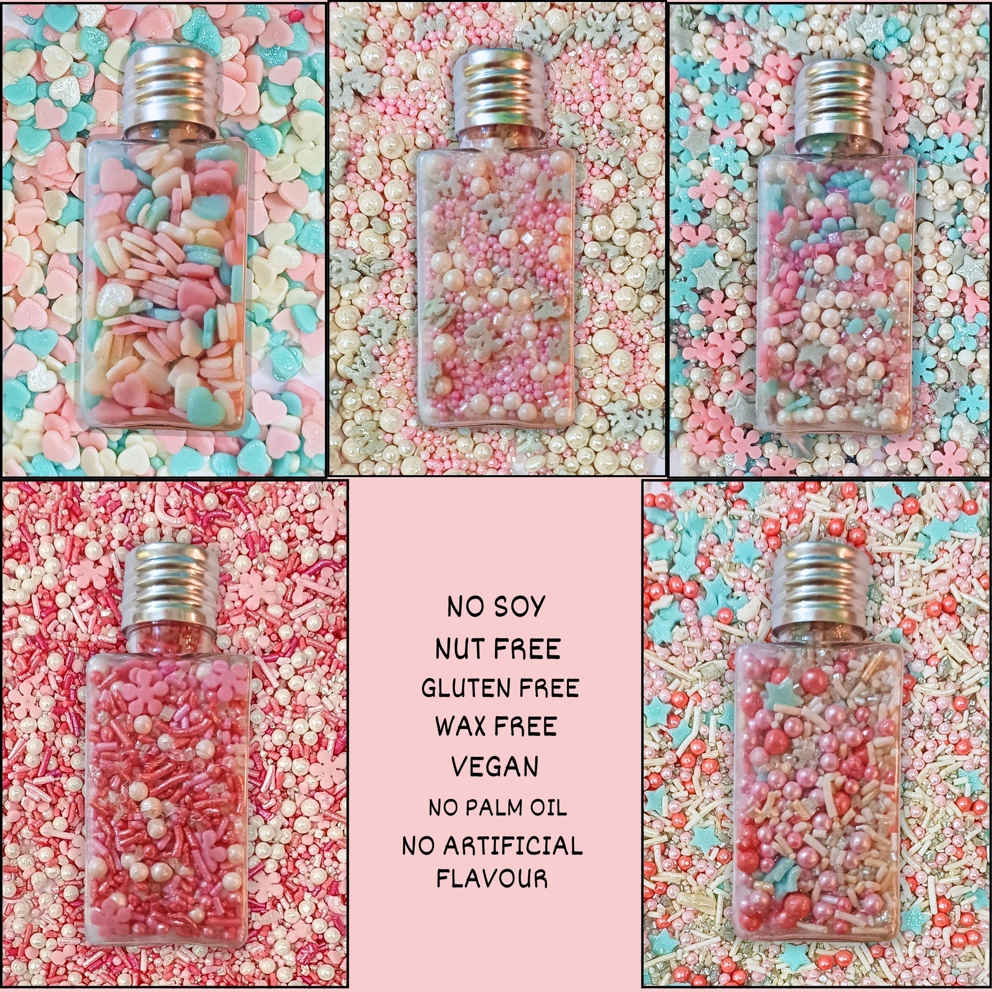 valentine sprinkles vs multipack 17 100 gms