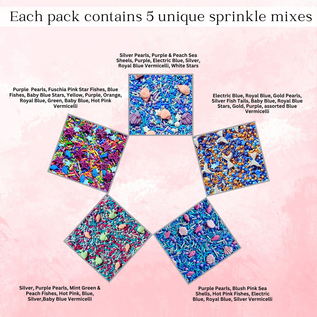 under the sea sprinkles for decorations 08 100 gm
