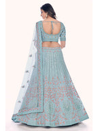 Myra Firozi Soft Net Embroidered Designer Lehenga Choli