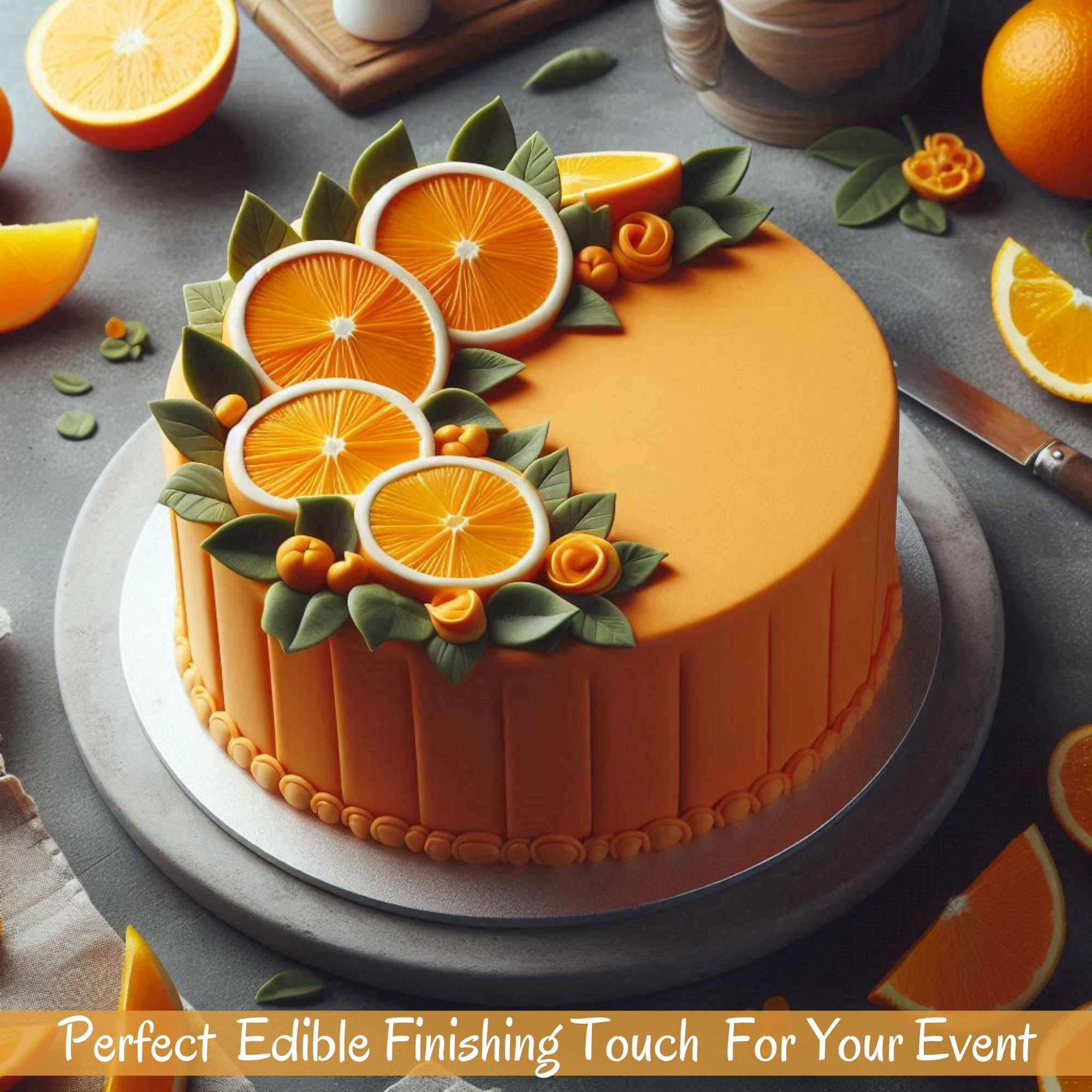 confect citrus orange sugarpaste br b 1 kg b