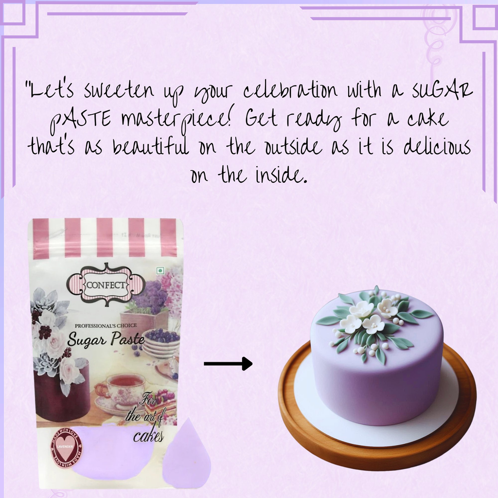 lavender fondant edible sugarpaste 1kg