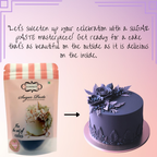 confect purple sugarpaste br b 250 gms b