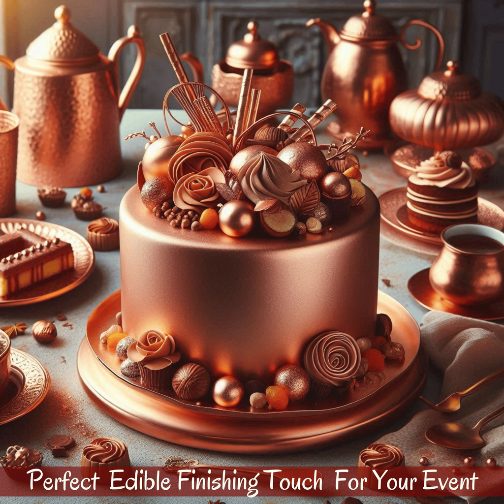 confect showstopper copper sugar paste br b 900 gms b
