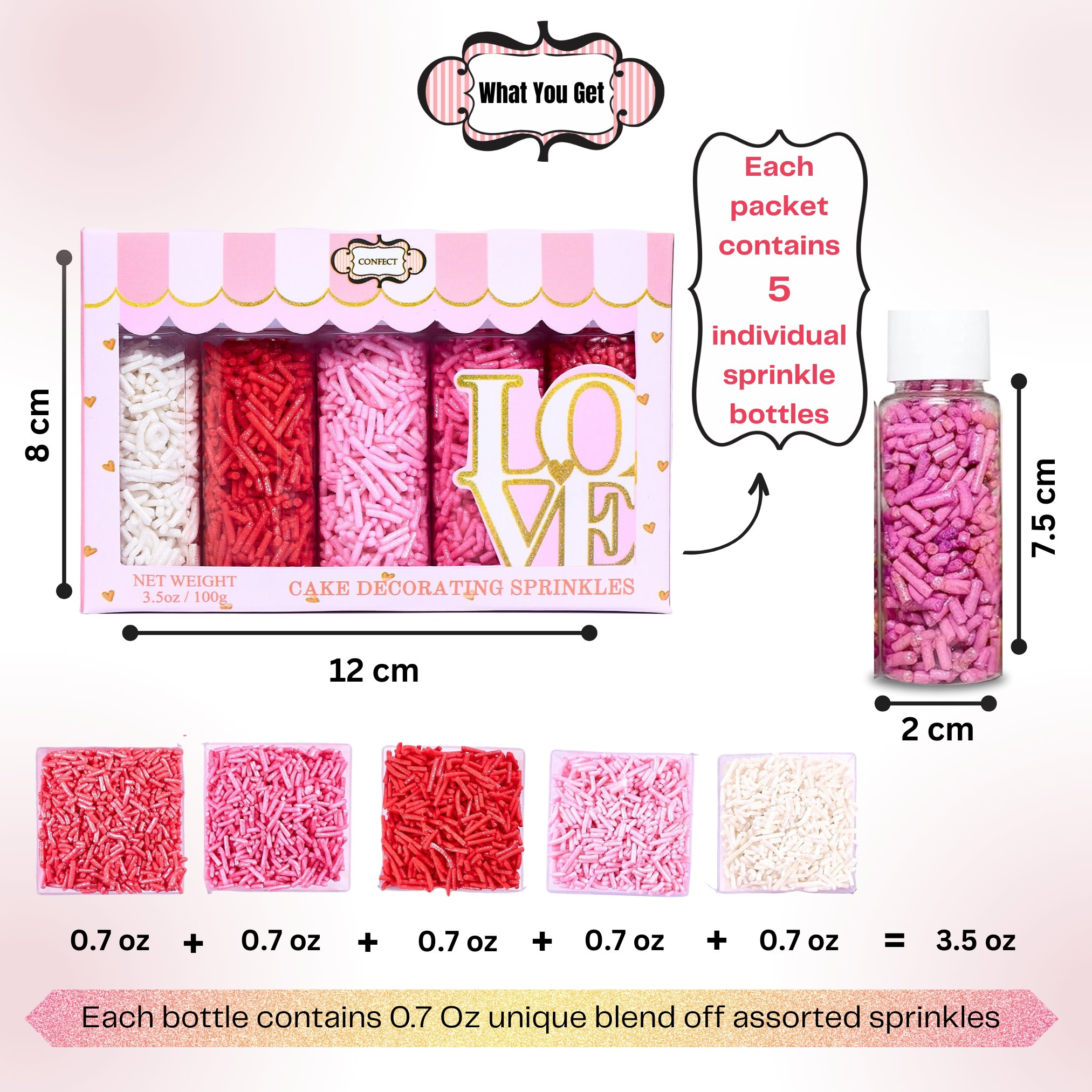 valentine sprinkles vs multipack 04 100 gms