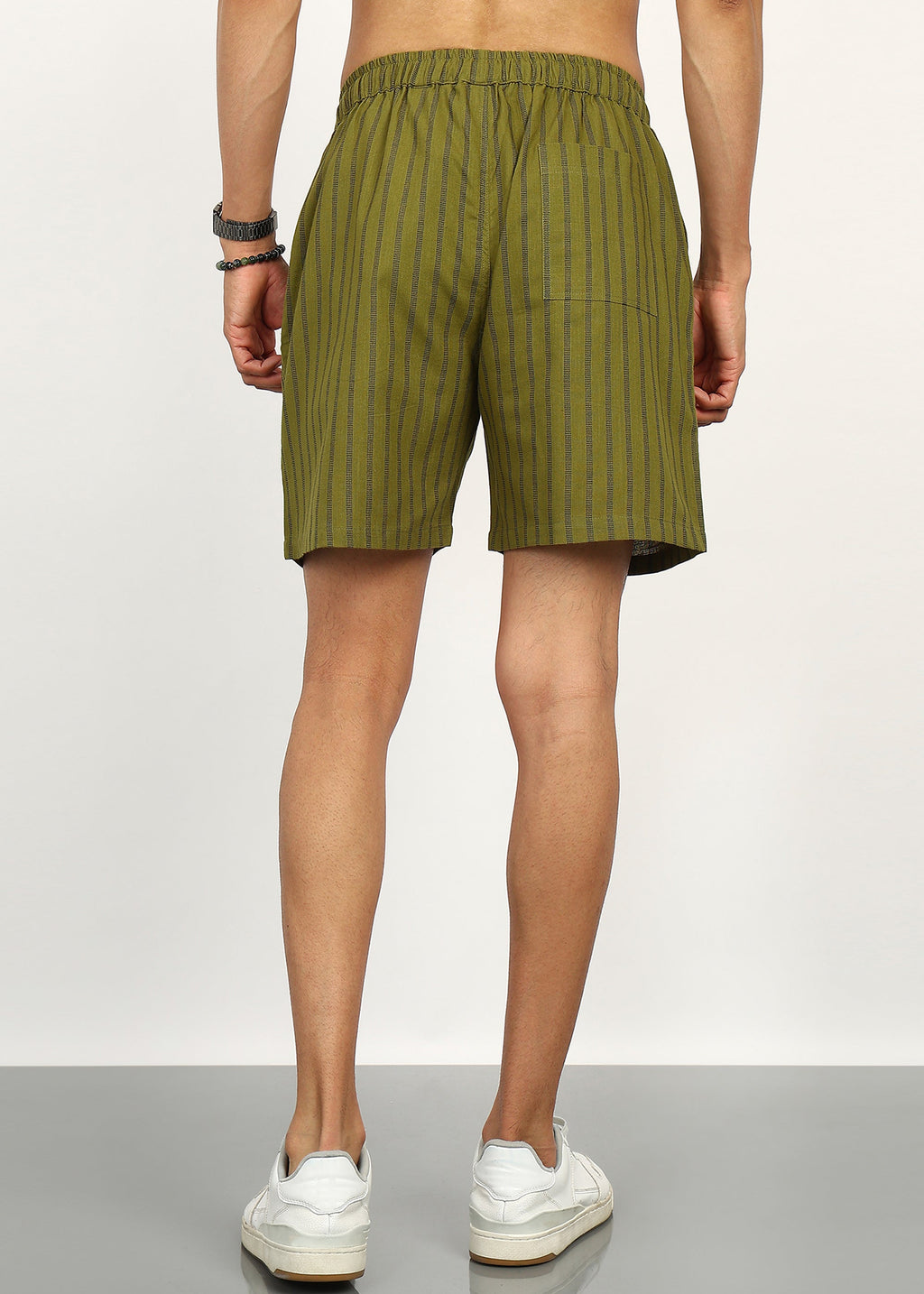 Fabmade Olive Rhythm Shorts