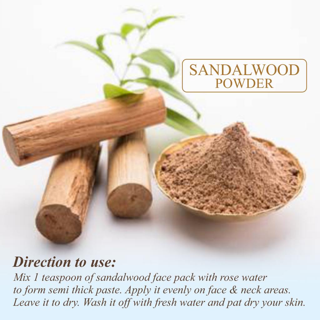 Nuerma Science Sandalwood(Chandan)  Powder for De Tan, Glowing skin & Ageing Marks