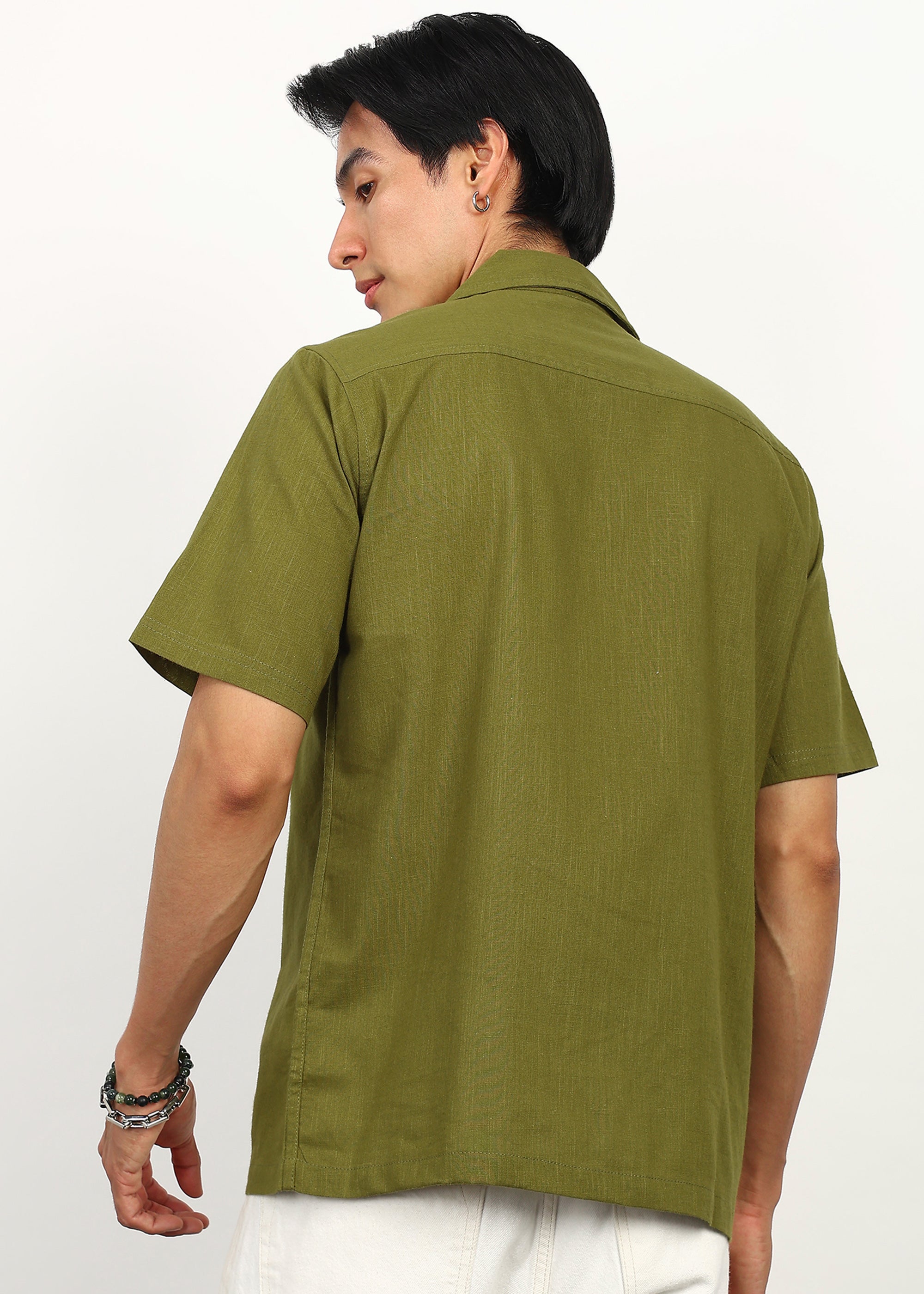 Fabmade Olive Ease Shirt
