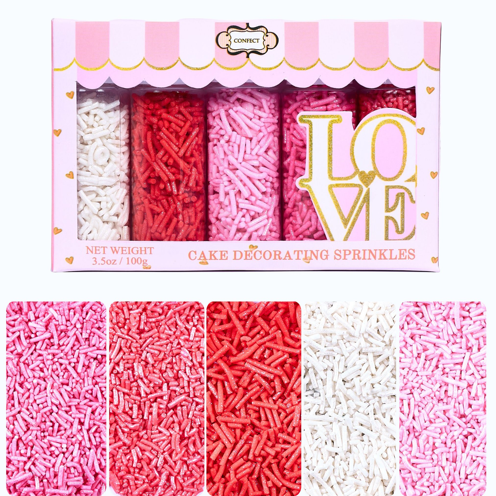 valentine sprinkles vs multipack 04 100 gms