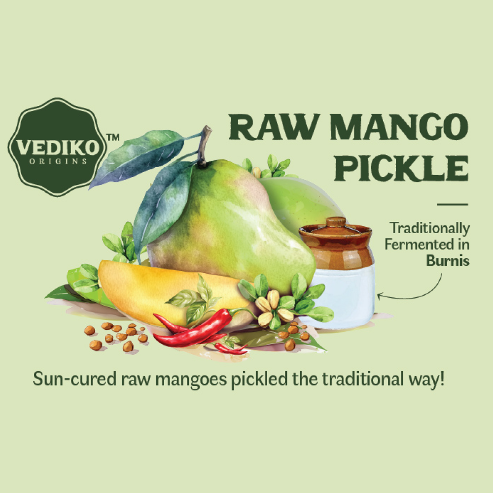 Vediko Origins Raw Mango Pickle