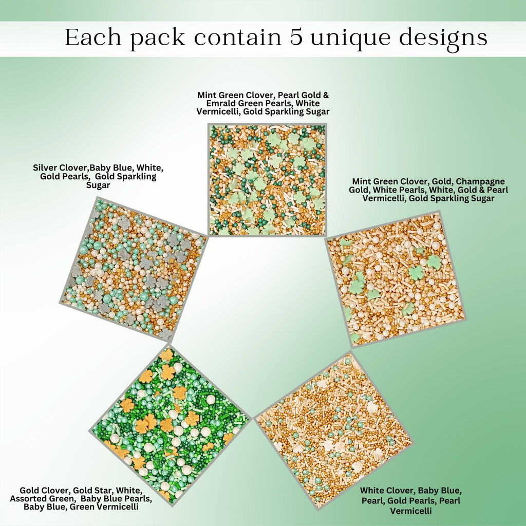 st patricks sprinkles ps multipack 4 100 gms