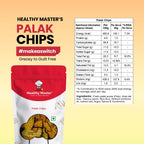 Healthy Master Light & Crispy Palak Chips | Spinach Chips - Distacart