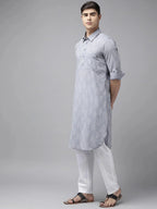 Fabmade Pure Cotton Pathani Kurta For The Modern Man