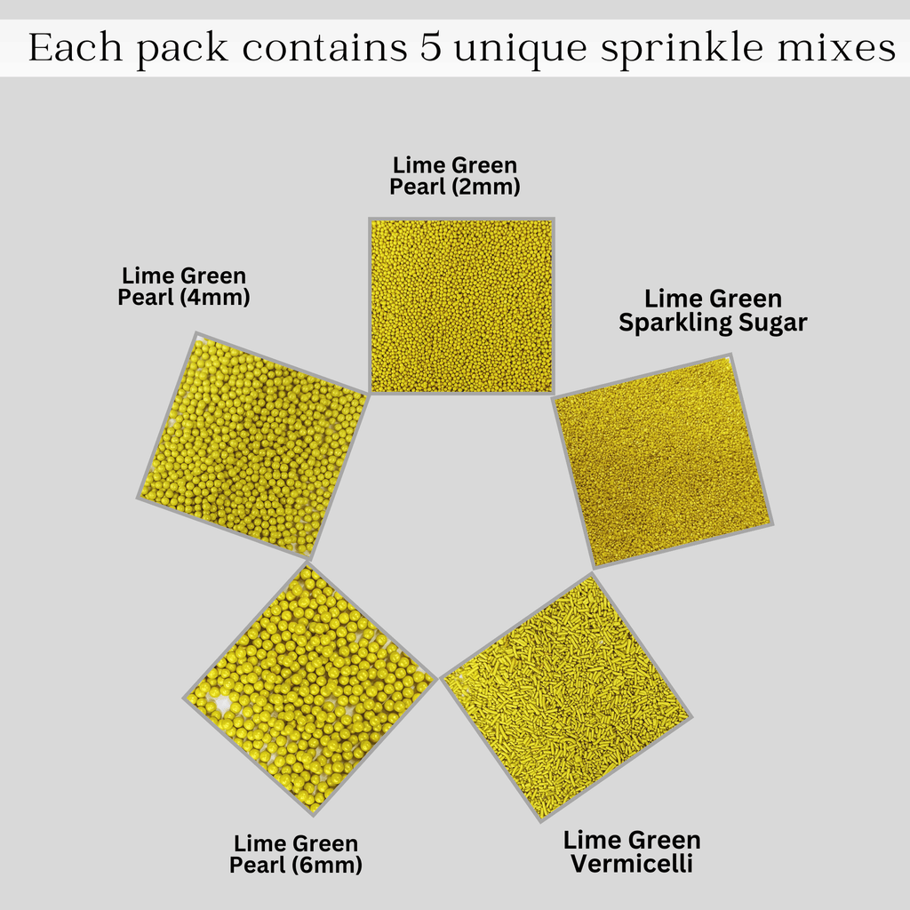 confect sprinkles for cakes cupcakes decoration usp 8holy green copy
