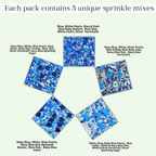 confect boys baby shower sprinkles gender reveal sprinkles edible sprinkles assorted pack of 5 baby shower 28