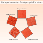 confect sprinkles for cakes cupcakes decoration usp 12gold