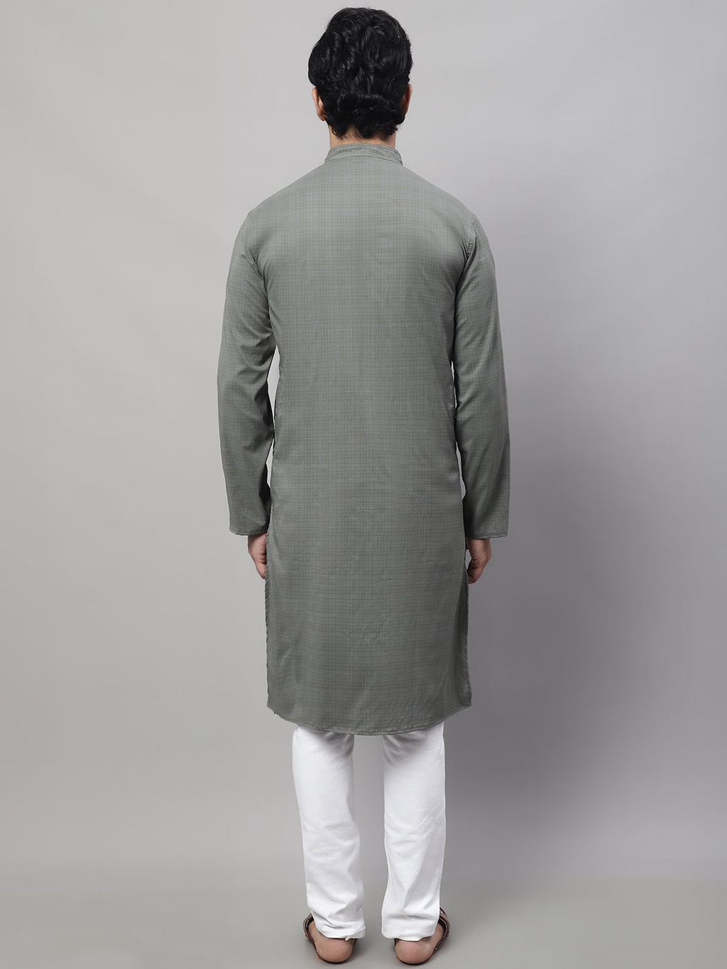 Even Apparels Multi Pure Cotton Kurta With Band Collar - Distacart