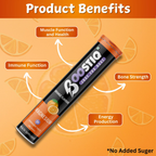 BOOSTIQ Magnesium Effervescent Tablets - Orange Flavour