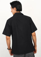 Fabmade Noir Linen Shirt
