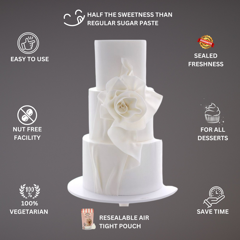 confect white sugarpaste br b 250 gms b