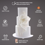 confect white sugarpaste br b 250 gms b