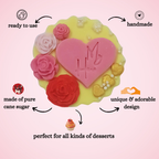 confect celebration toppers for cakes cupcakes cake decorations supplies 100gms mday topper 02