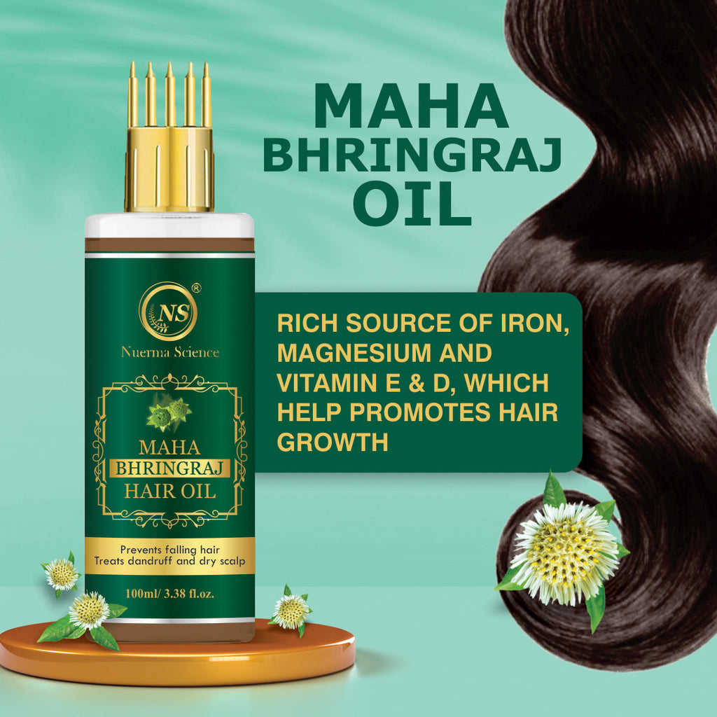 Nuerma Science Maha Bhringraj Hair Oil