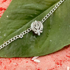 trueBrowns 925 Sterling Silver Khanda Silver Chain Rakhi - Distacart