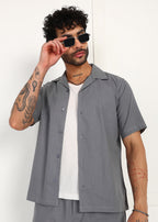 Fabmade Slate Ease Linen Co-Ord Set