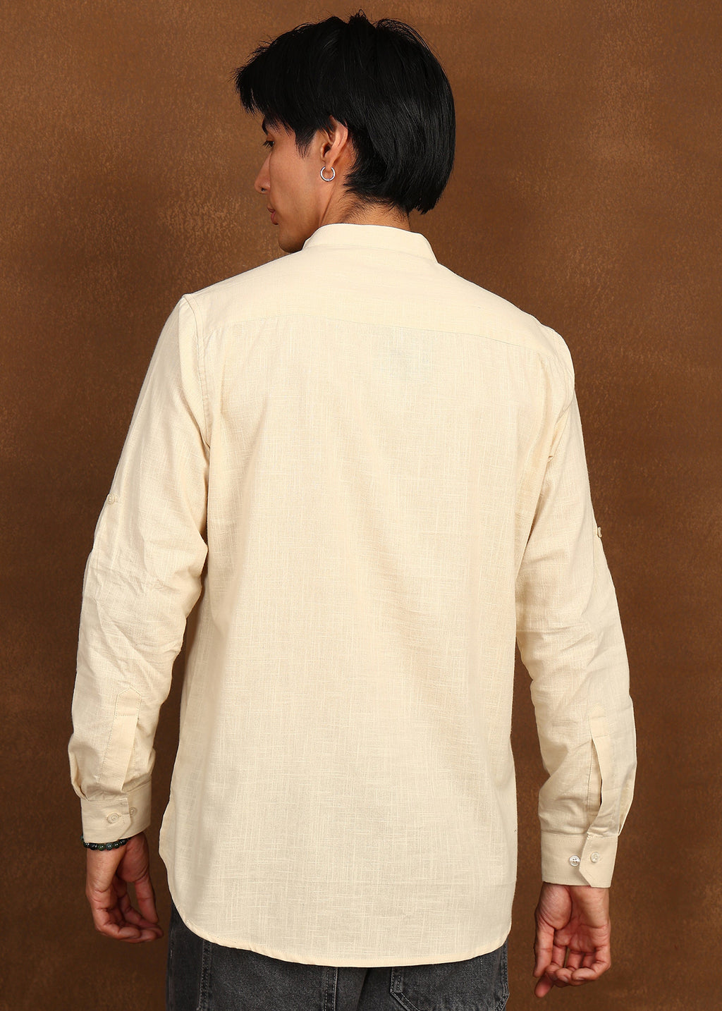 Fabmade Dune Linen Kurta