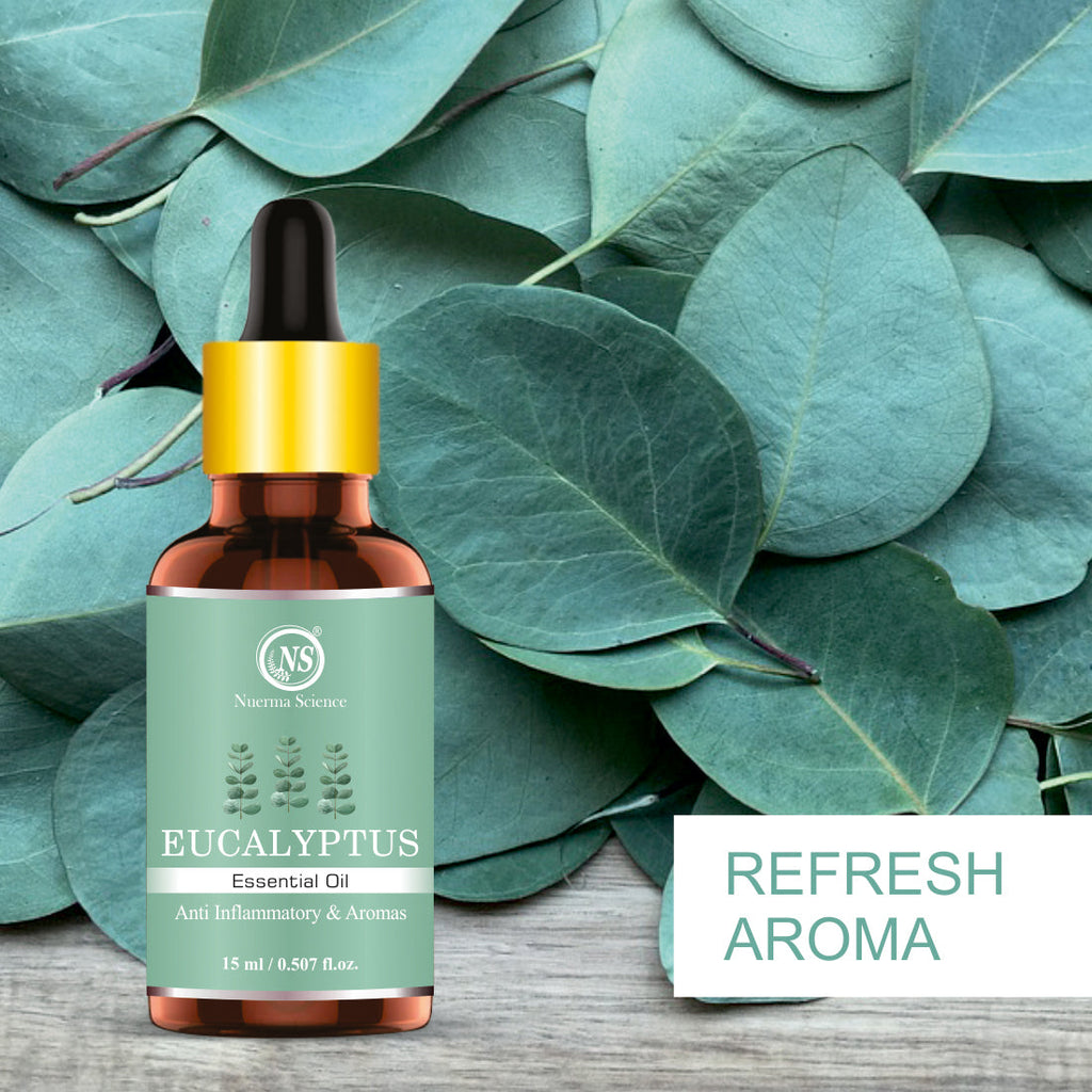 Nuerma Science Eucalyptus Essential Oil For Cold, Fresh Breathing & Joints Pain - Distacart
