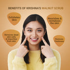 Krishna'S Herbal & Ayurveda Aloevera Walnut Scrub - Distacart