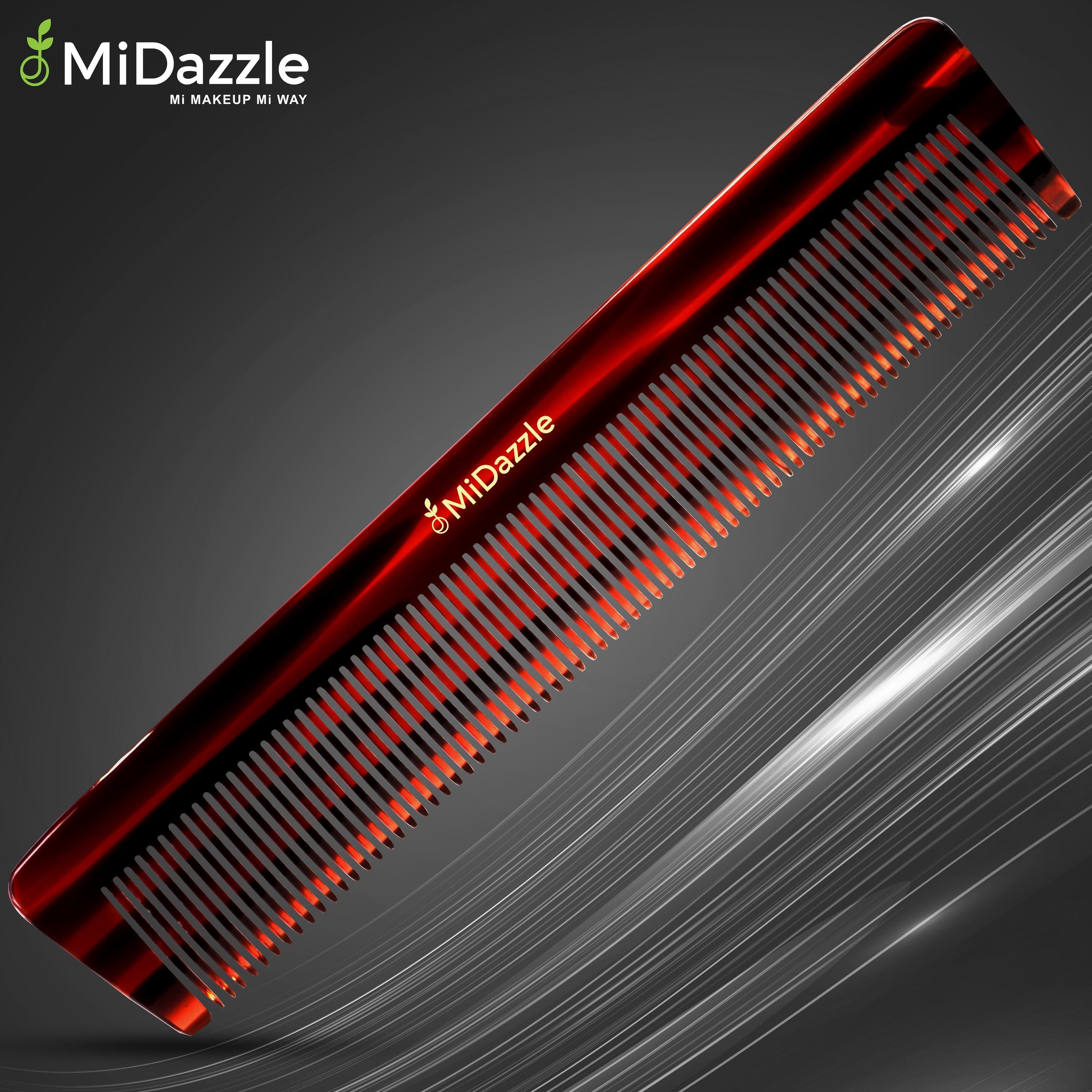 MiDazzle Edge Comb 1B MIHC2208 - Distacart